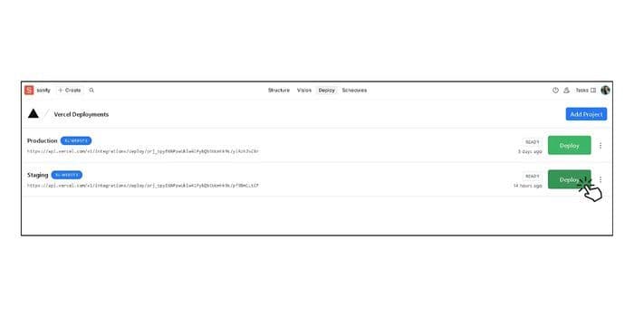Staging Environment for Easy Updates