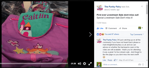 The Funky Fair Live Sale Campaign